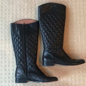 Corso como quilted leather boots